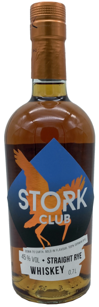 Stork Club Straight Rye Whiskey 45% 0,7l