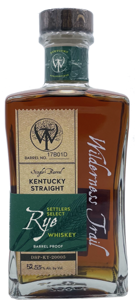 Wilderness Trail Single Barrel Rye #17B01D 52,55% 0,7l