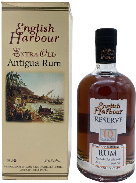 English Harbour 10 Jahre Reserve Antigua Rum 40% 0,7l