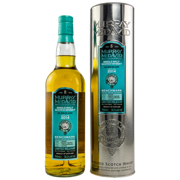 Glen Elgin 8 Jahre 2014 First Fill Koval Finish #2010500 Murray McDavid 58,2% 0,7l