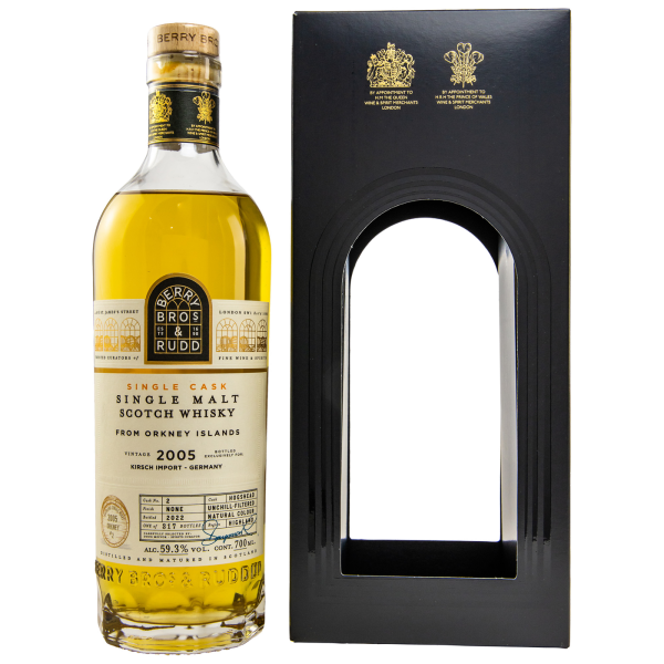 Orkney 2005 2022 Hogshead #2 Berry Bros & Rudd 59,3% 0,7l