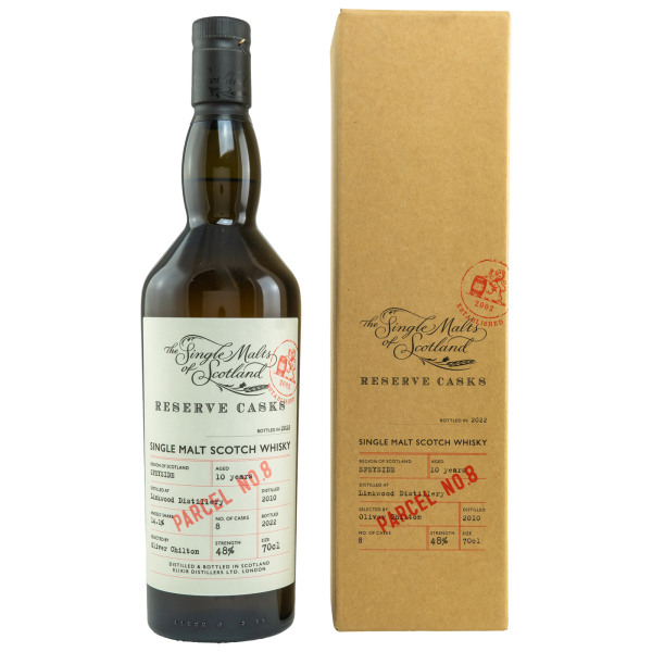 Linkwood 10 Jahre 2010 2022 Reserve Cask Parcel #8 SMoS 48% 0,7l