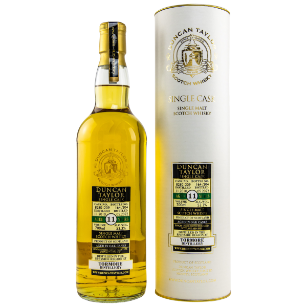 Tormore 11 Jahre 2010 2022 Dimensions #82801209 Duncan Taylor 53,3% 0,7l