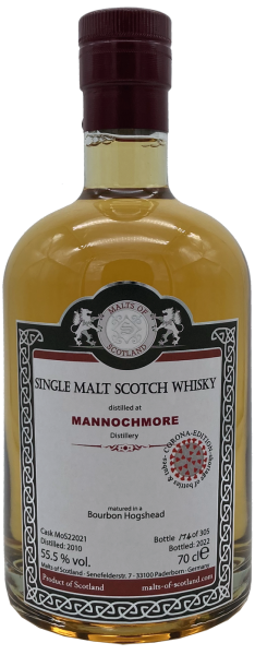 Mannochmore 2010 2021 Bourbon Hogshead #22021 MoS 55,5% 0,7l