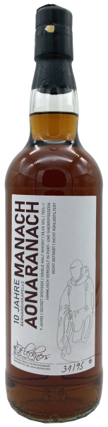 Manach Aonaranach 10 Jahre Bernaduskapelle Secret Speyside 9 Jahre 58,4% 0,7l