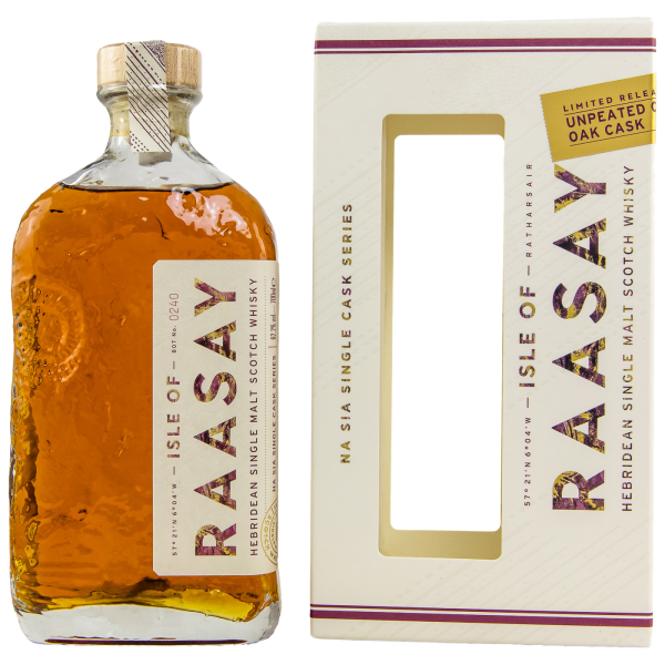 Isle of Raasay Unpeated Chinkapin Single Cask #19/83 Single Malt Whisky 62,2% 0,7l