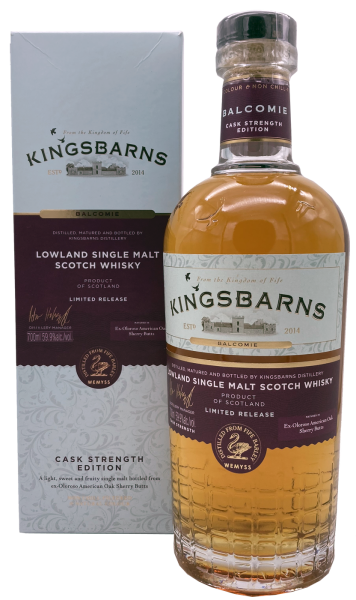 Kingsbarns Balcomie Cask Strength 59,9% 0,7l