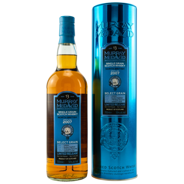 North British 13 Jahre 2007 2021 1st Fill Murca Tawny Port Finish Murray McDavid 50% 0,7l