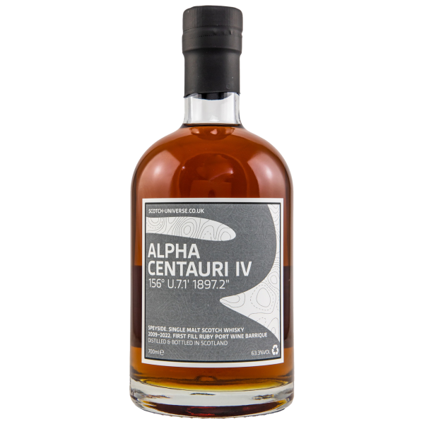 Alpha Centauri IV 2009 2022 First Fill Ruby Port Wine Barrique Scotch Universe 63,3% 0,7l
