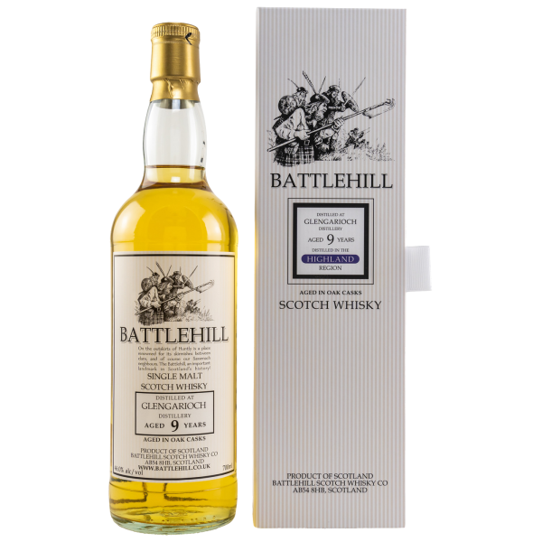 Glen Garioch 9 Jahre 2012 2021 Battlehill 46% 0,7l