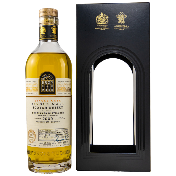 Benrinnes 2009 2022 Vin Santo Finish #310117 Berry Bros & Rudd 54,3% 0,7l