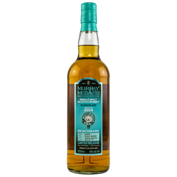 Glen Elgin 8 Jahre 2014 2022 First Fill PX Spinola Finish #2001370-73 Murray McDavid 46% 0,7l