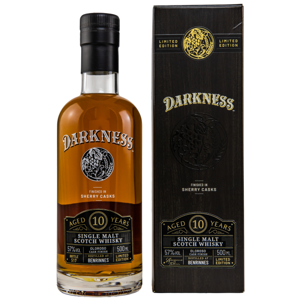 Benrinnes 10 Jahre Oloroso Cask Finish Darkness! 57% 0,5l
