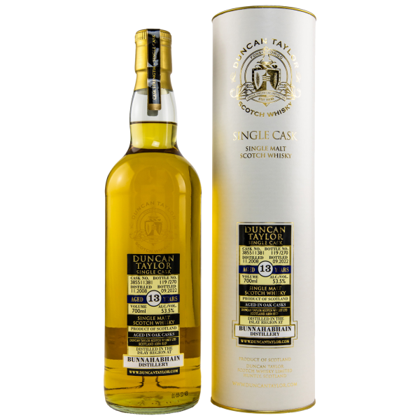 Bunnahabhain 13 Jahre 2008 2022 #385511381 Duncan Taylor 53,5% 0,7l