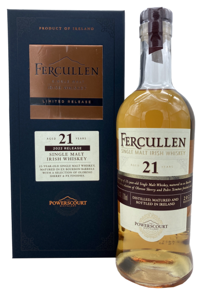 Fercullen 21 Jahre Irish Single Malt 2022 Release 46% 0,7l