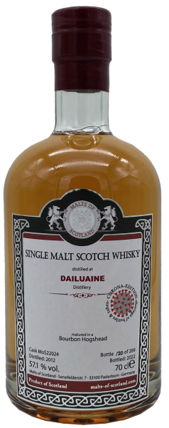 Dailuaine 2012 2020 Bourbon Hogshead #22024 MoS 57,1% 0,7l