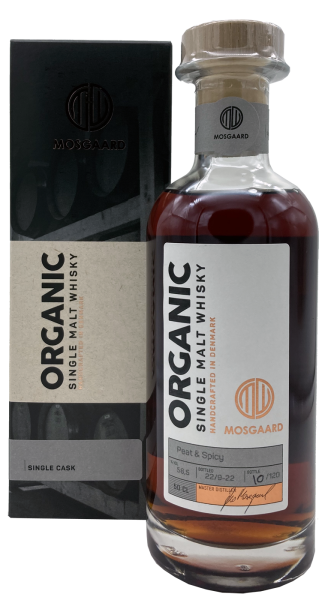 Mosgaard 4 Jahre 2018 2022 Peat & Spicy 58,5% 0,5l