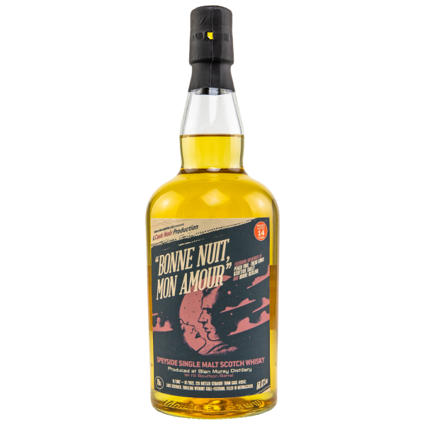 Glen Moray 14 Jahre 2007 2022 Cask Noir - Bonne Nuit, Mon Armour #6242 Brave New Spirits 56,8% 0,7l