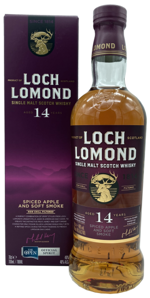 Loch Lomond 14 Jahre Spiced Apple and Soft Smoke 46% 0,7l