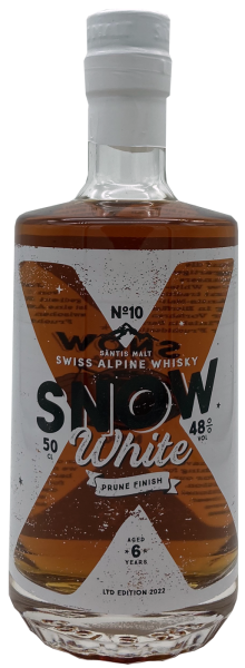 Appenzeller S&auml;ntis Malt Snow White No.10 Prune Finish 48% 0,5l