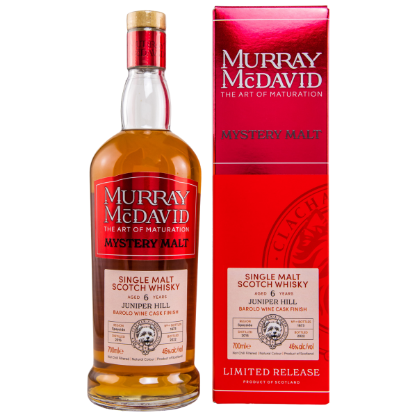 Juniper Hill 6 Jahre 2015 2022 Barolo Wine Cask Murray McDavid 46% 0,7l