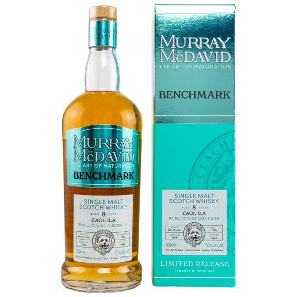 Caol Ila 8 Jahre 2014 2022 Pauillac Wine Cask Murray McDavid 50% 0,7l