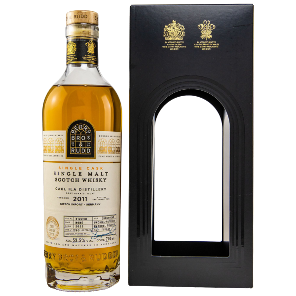 Caol Ila 2011 2022 Hogshead #312230 Berry Bros & Rudd 53,5% 0,7l
