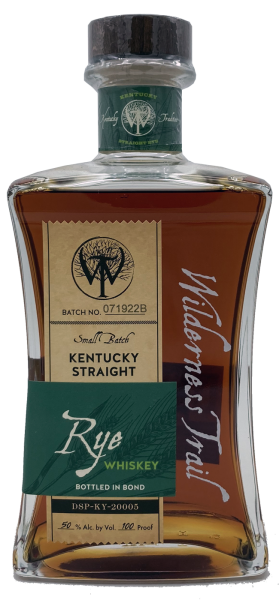 Wilderness Trail Small Batch Rye #071922B Bottled in Bond 50% 0,7l
