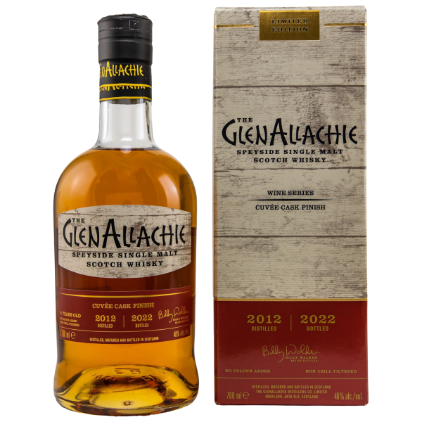 GlenAllachie 9 Jahre 2012 2022 Wine Cask Cuvee 48% 0,7l