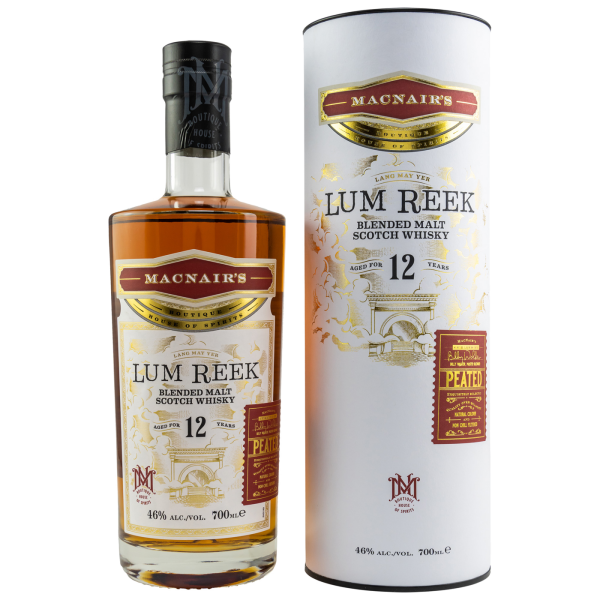 MacNairs Lum Reek 12 Jahre Blended Malt Whisky 46% 0,7l