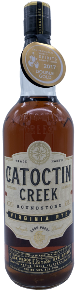 Catoctin Creek Roundstone Cask Proof Single Barrel Rye 58% 0,7l