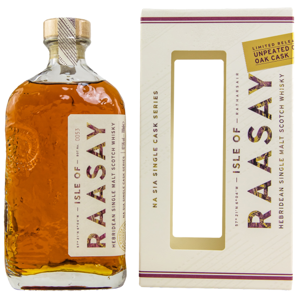 Isle of Raasay Unpeated Chinkapin Single Cask #19/86 Single Malt Whisky 62,5% 0,7l