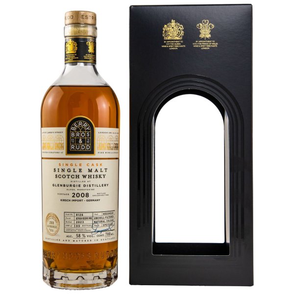Glenburgie 2008 2023 Beykush Reserve Wine Finish #8126 Kirsch Berry Bros & Rudd 58% 0,7l