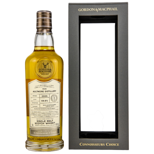 Aultmore 17 Jahre 2005 2022 Refill Bourbon Barrel #306933 Gordon & Macphail 59,6% 0,7l