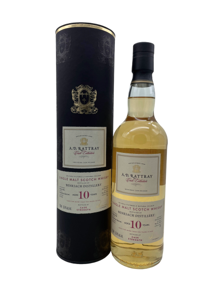 BenRiach 10 Jahre 2012 2023 Bourbon Barrel #800163 A.D. Rattray 58,4% 0,7l