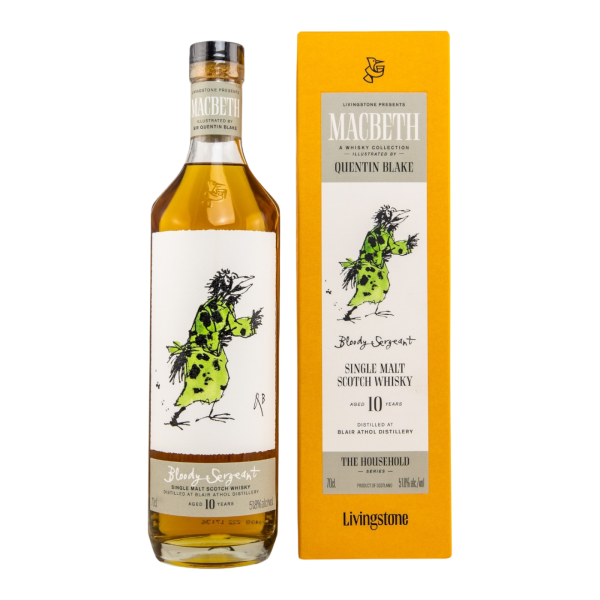 Blair Athol 10 Jahre 2013 2023 The Household - Bloody Sergeant - Macbeth Collection Act One 51,8% 0,7l