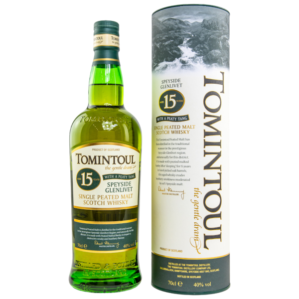 Tomintoul 15 Jahre Peaty Tang 40% 0,7l