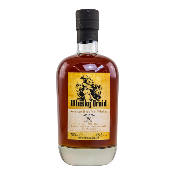 Westward 6 Jahre 2016 2023 American Virgin Oak  #427 Whisky Druid 65,6% 0,7l