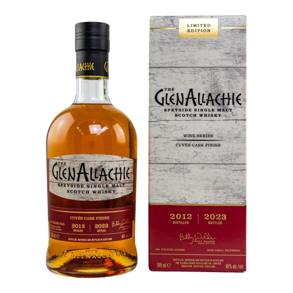 GlenAllachie 10 Jahre 2012 2023 Wine Cask Cuvee 48% 0,7l