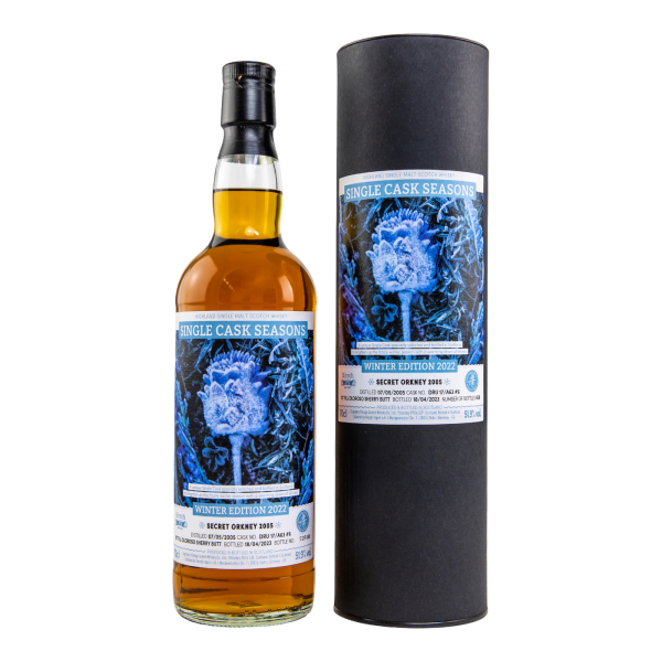 Secret Orkney 2005 2023 Single Cask Seasons Winter 2023 #DRU17/A63 #6 Signatory 51,9% 0,7l