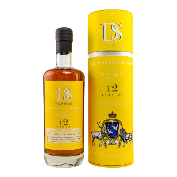 Glen Elgin 12 Jahre 2009 2022 Syrah Edition #1800794 DS Tayman 46% 0,7l (Ohne Dose)