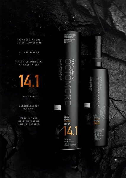 Bruichladdich Octomore 14.1 First Fill American Whiskey Casks 59,6% 0,7l