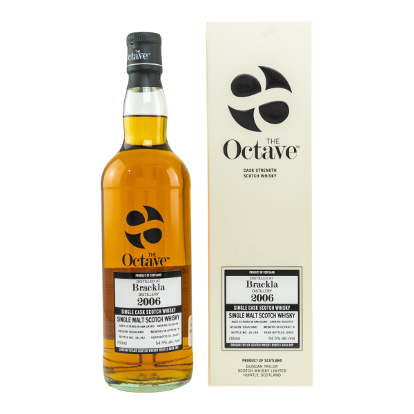 Brackla 15 Jahre 2006 2022 The Octave #9330729 Duncan Taylor 54,5% 0,7l