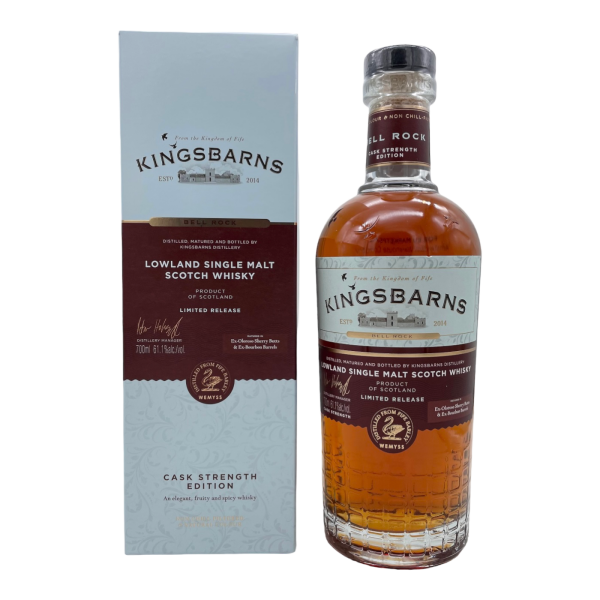 Kingsbarns Bell Rock Cask Strength Limited Release 61,1% 0,7l