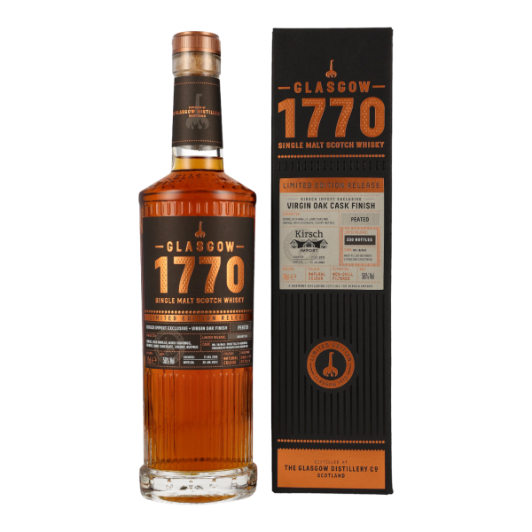 Glasgow 1770 7 Jahre 2016 2023 Virgin Oak Cask 56% 0,7l