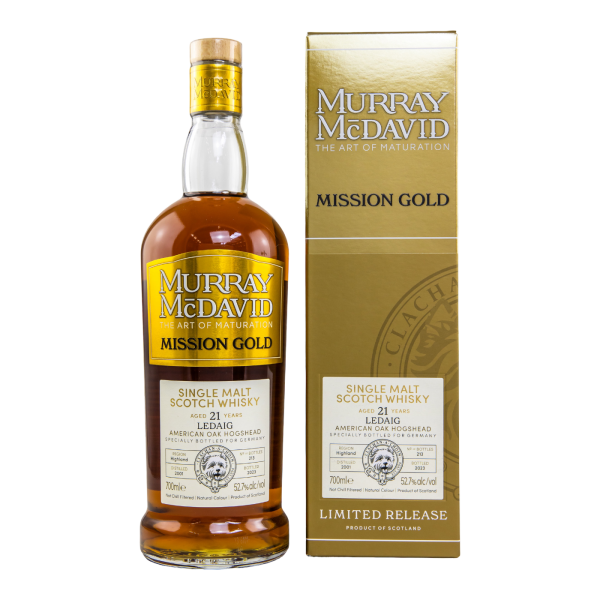 Ledaig 21 Jahre 2001 2023 American Oak Finish Murray McDavid 52,7% 0,7l