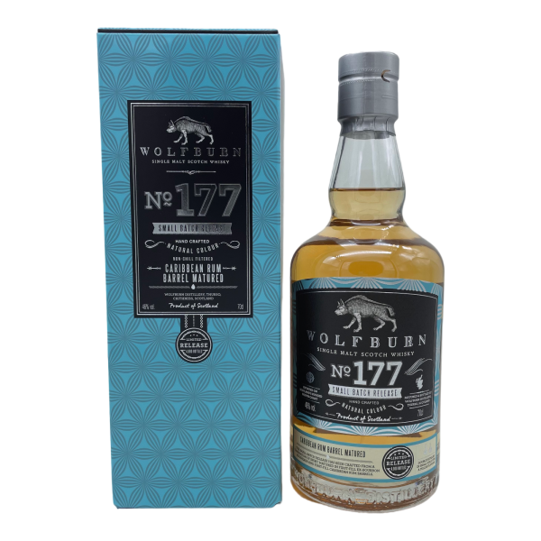Wolfburn Batch 177 - Bourbon/Rum Casks 46% 0,7l