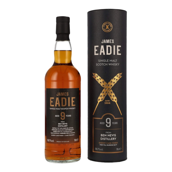 Ben Nevis 9 Jahre 2014 2023 First Fill Oloroso Butt #367508 James Eadie 59,7% 0,7l