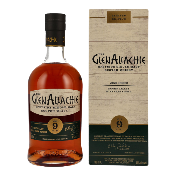 GlenAllachie 9 Jahre Douro Valley Wine Finish 48% 0,7l