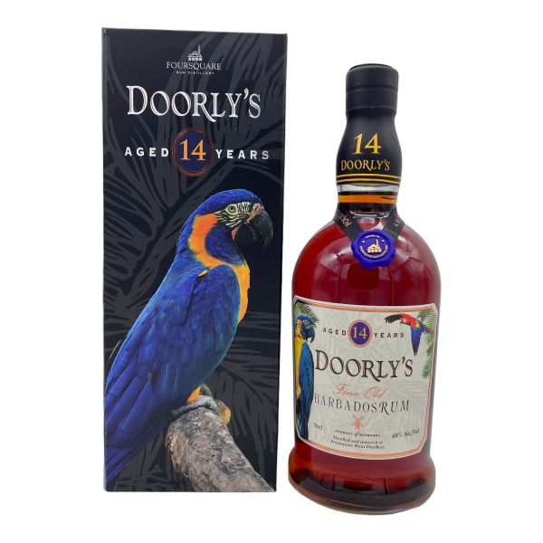Doorlys Rum 14 Jahre Barbados 48% 0,7l